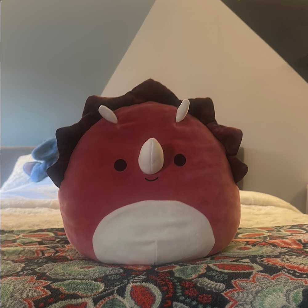 Pink Dinosaur Squishmallow